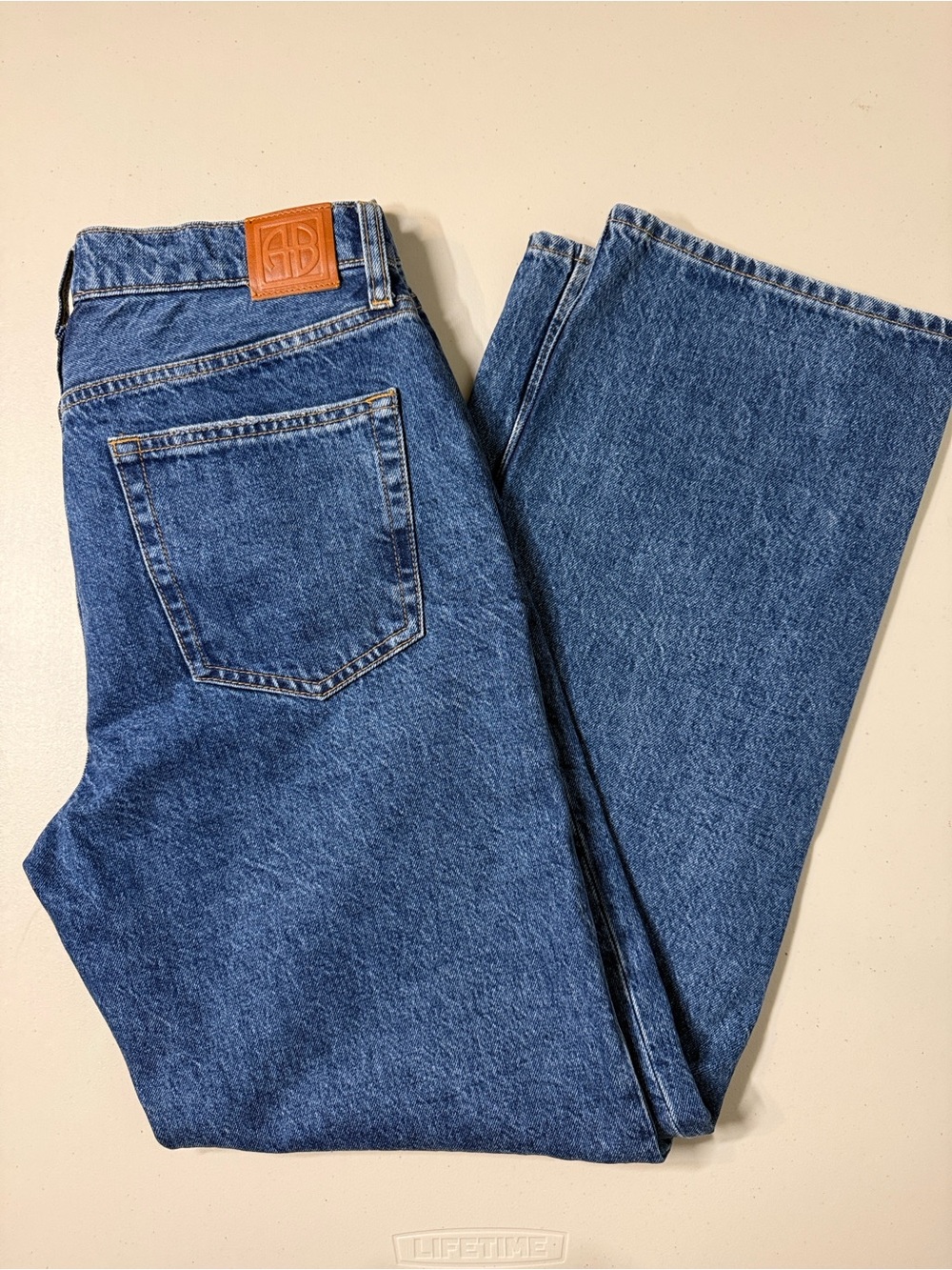 Anine Bing Roy Jean Standard Clean Indigo Denim size 29 - Retails $250 - Picture 5 of 9